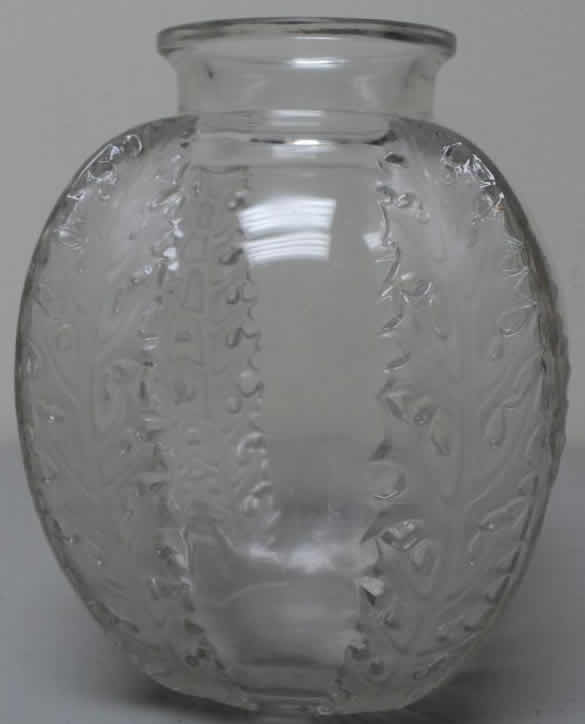 R. Lalique Chardons Vase