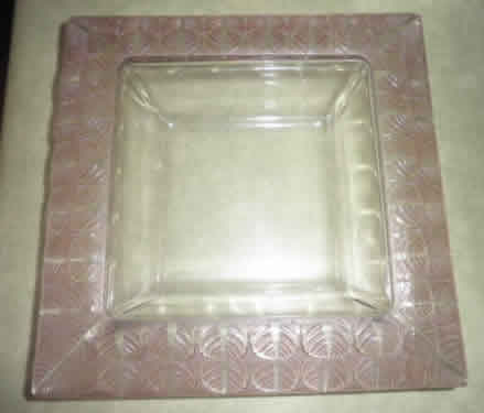 R. Lalique Charme Square Bowl
