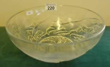 R. Lalique Chiens Coupe