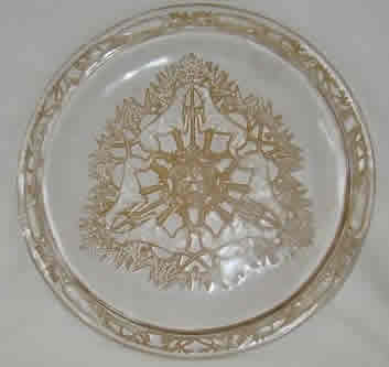 R. Lalique Chasse Chiens Plateau