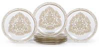 R. Lalique Chasse Chiens Plate
