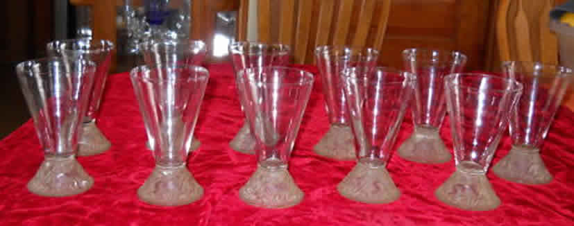 R. Lalique Chasse Chiens Glass