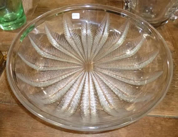 R. Lalique Chataignier Bowl