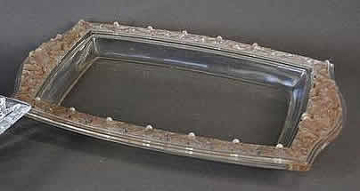 R. Lalique Chene Tray