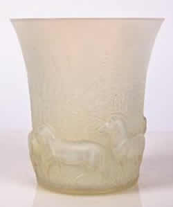 R. Lalique Chevaux Vase