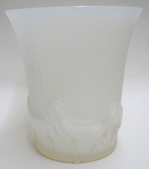 R. Lalique Chevaux Vase