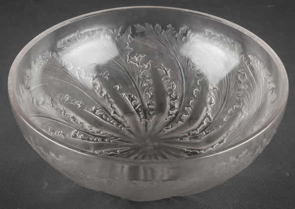 R. Lalique Chicoree Bowl
