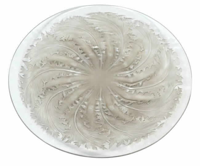 R. Lalique Chicoree Plate