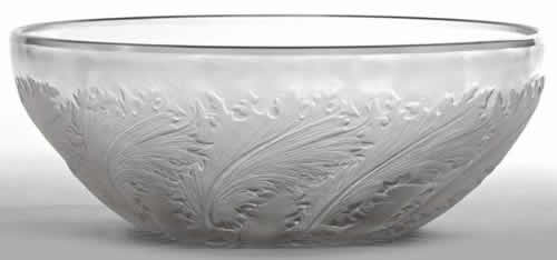 R. Lalique Chicoree Bowl