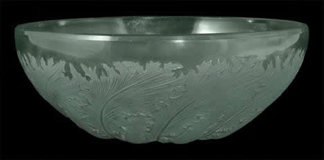 R. Lalique Chicoree Bowl