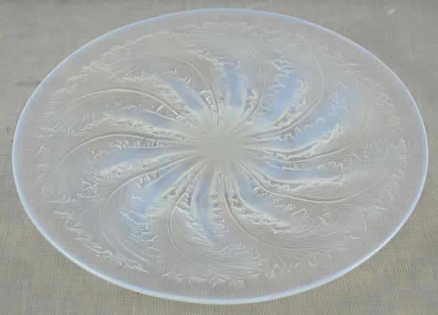 R. Lalique Chicoree Plate