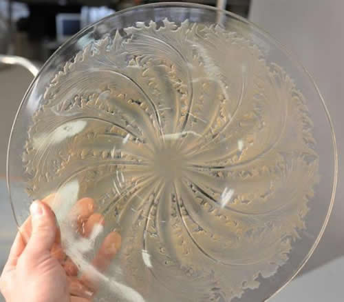 R. Lalique Chicoree Plate