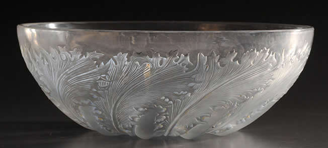 R. Lalique Chicoree Bowl