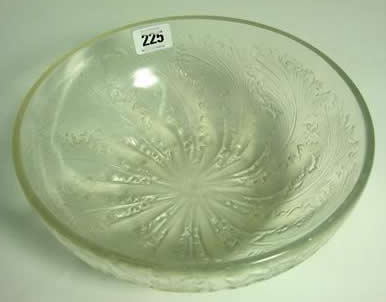 R. Lalique Chicoree Bowl
