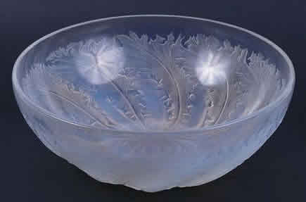 R. Lalique Chicoree Bowl