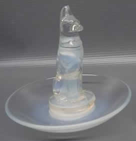 R. Lalique Chien Cendrier