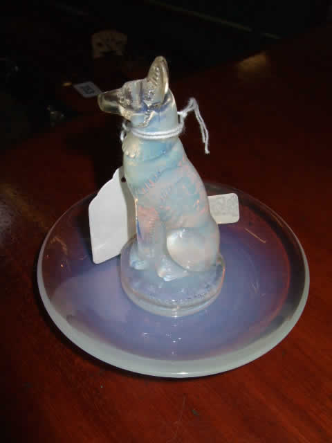 Rene Lalique Chien Ashtray