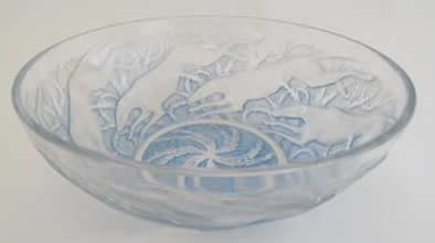 R. Lalique Chiens Bowl