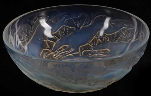 R. Lalique Chiens Coupe