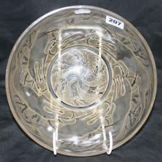 R. Lalique Chiens Bowl