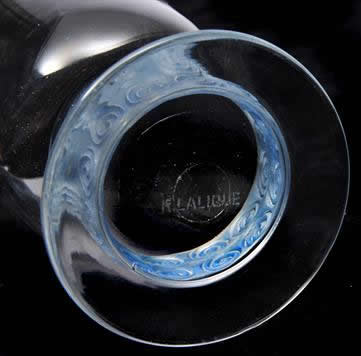 Rene Lalique Chinon Glass 