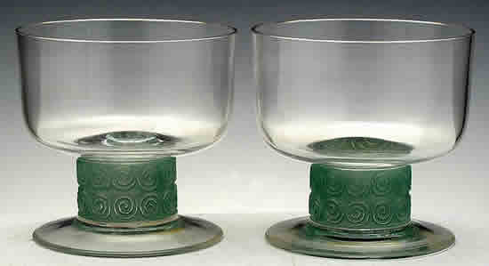 Rene Lalique Chinon Champagne Glass 