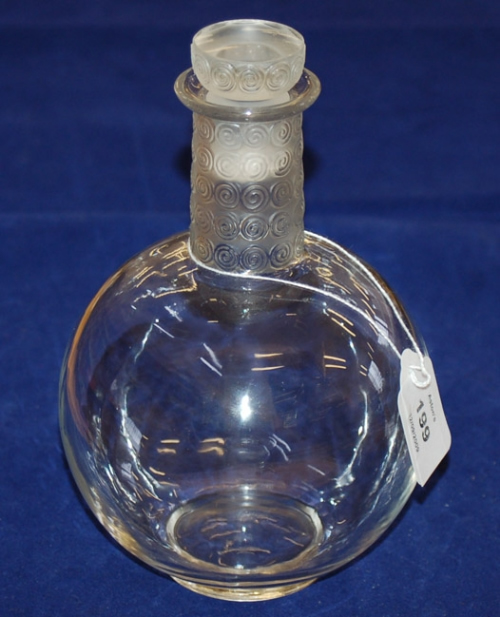 R. Lalique Chinon Decanter