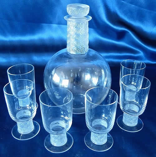 R. Lalique Chinon Tableware
