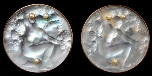 R. Lalique Chose Promise Cufflink