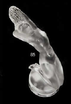 R. Lalique Chrysis Hood Ornament