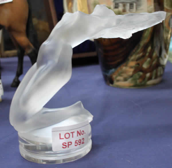 R. Lalique Chrysis Hood Ornament