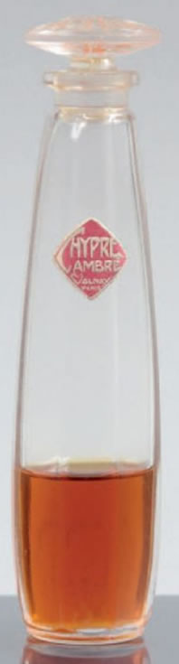 R. Lalique Chypre Ambre Perfume Bottle