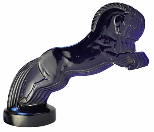 R. Lalique Cinq Chevaux Mascotte