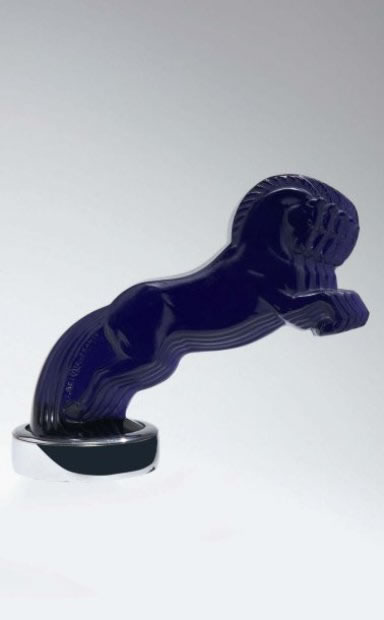 R. Lalique Cinq Chevaux Car Mascot