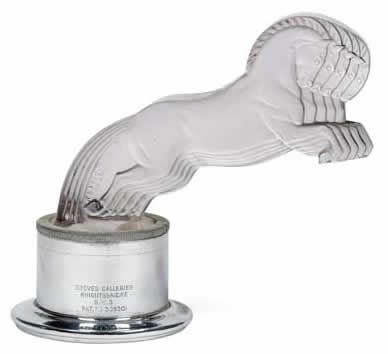 R. Lalique Cinq Chevaux Radiator Cap