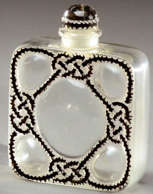 R. Lalique Cinq Fleurs Perfume Bottle