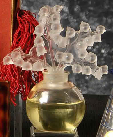 Rene Lalique Clairefontaine Perfume Bottle