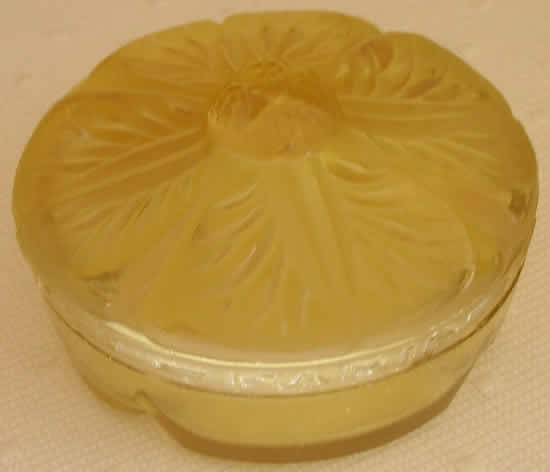 R. Lalique Clematite Powder Box