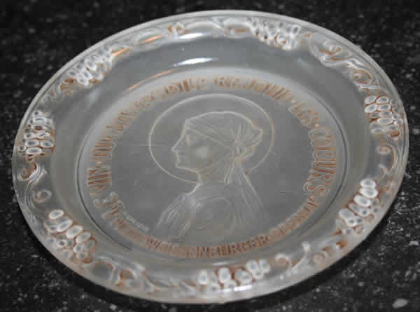 R. Lalique Clos Sainte-Odile Bottle Coaster