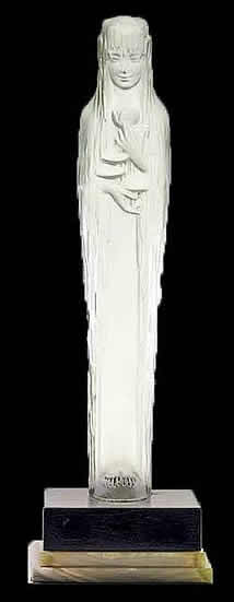 R. Lalique Source De La Fontaine Clytie Statue