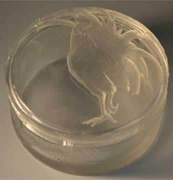 R. Lalique Coq Box