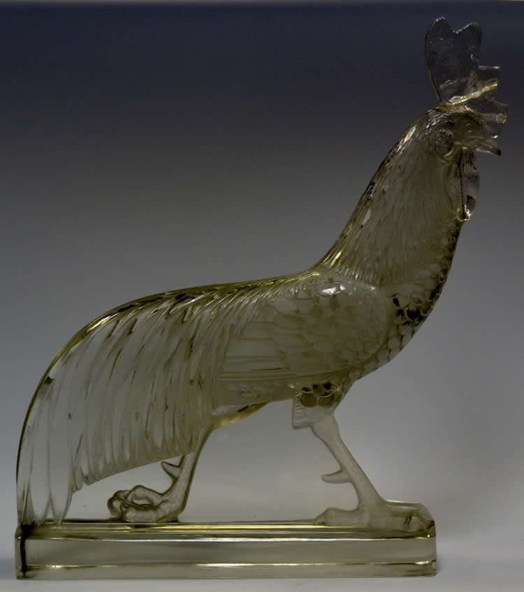 R. Lalique Coq De Jungle Decoration