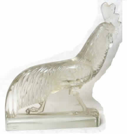 R. Lalique Coq De Jungle Decoration