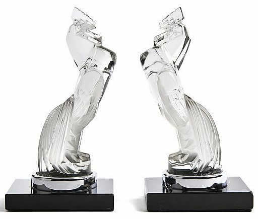 R. Lalique Coq Houdan Serre-Livres