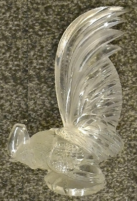 R. Lalique Coq Nain Car Mascot