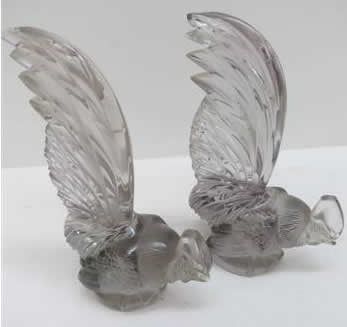 R. Lalique Coq Nain Hood Ornament