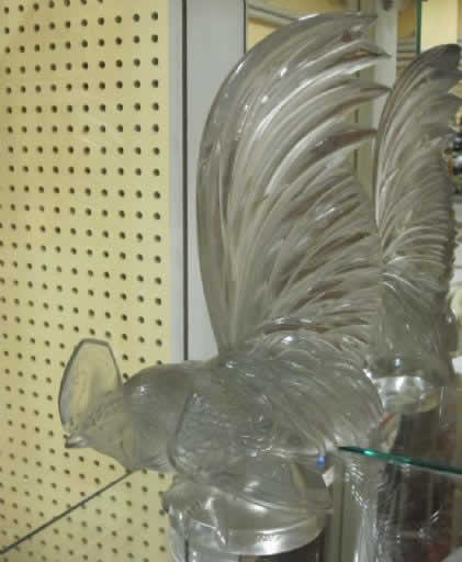R. Lalique Coq Nain Car Mascot