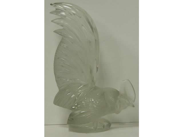 R. Lalique Coq Nain Car Mascot