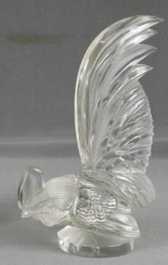 R. Lalique Coq Nain Bouchon De Radiateur