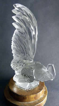 R. Lalique Coq Nain Car Mascot